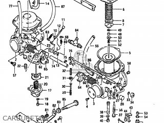 CARBURETOR - GS450GA 1985 (F) USA (E03)