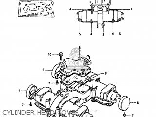 CYLINDER HEAD COVER - GS450GA 1985 (F) USA (E03)