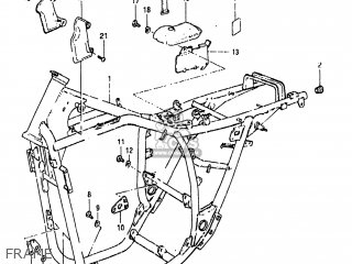 FRAME - GS450GA 1985 (F) USA (E03)
