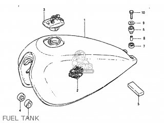 FUEL TANK - GS450GA 1985 (F) USA (E03)