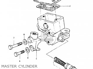 MASTER CYLINDER - GS450GA 1985 (F) USA (E03)