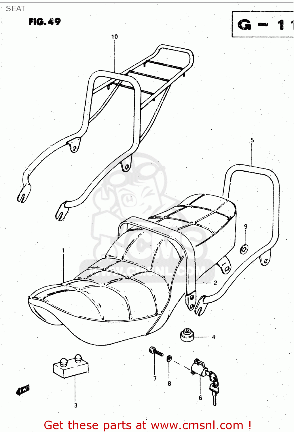 SEAT GS450L 1980 (T) (E02 E21 E22 E24 E25)