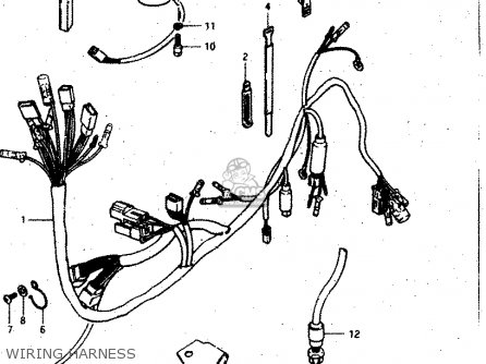 WIRING HARNESS - GS450L 1980 (T) (E02 E21 E22 E24 E25)