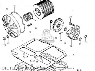 OIL FILTER - OIL PUMP - GS450L 1980 (T) (E02 E21 E22 E24 E25)