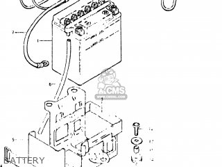 BATTERY - GS450L 1980 (T) USA (E03)
