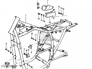 FRAME - GS450L 1980 (T) USA (E03)