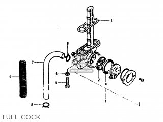 FUEL COCK - GS450L 1980 (T) USA (E03)