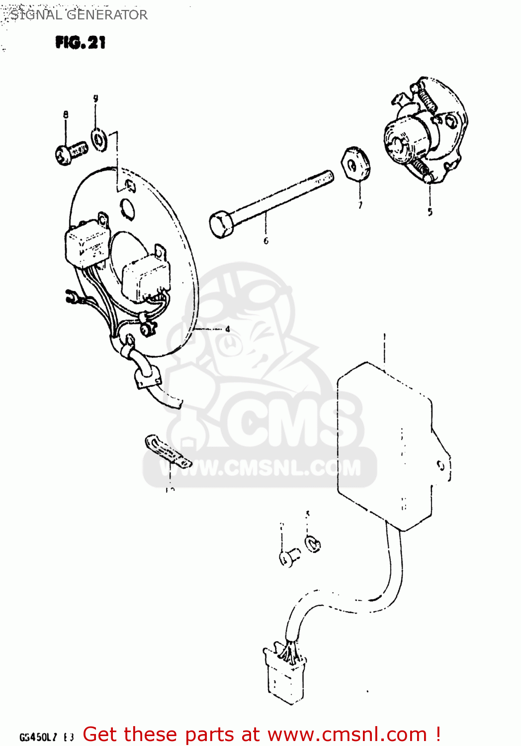 SIGNAL GENERATOR GS450L 1981 (X) USA (E03)