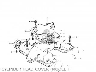 CYLINDER HEAD COVER (MODEL T - GS450L 1981 (X) USA (E03)
