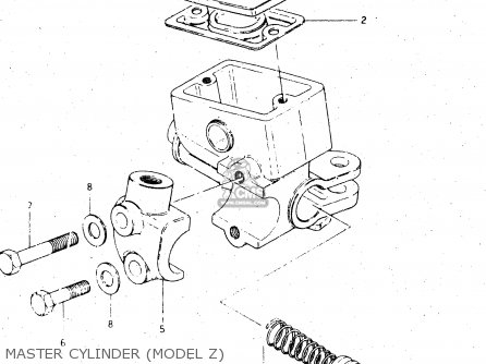 MASTER CYLINDER (MODEL Z) - GS450L 1982 (Z) (E02 E21 E24 E25 E34 E39)