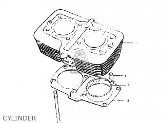 CYLINDER - GS450L 1982 (Z) USA (E03)