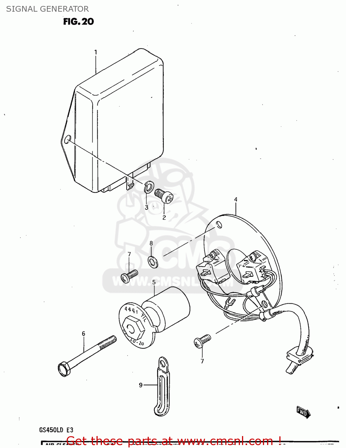 SIGNAL GENERATOR GS450L 1983 (D) USA (E03)