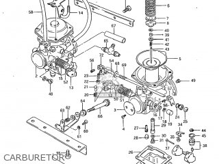 CARBURETOR - GS450L 1983 (D) USA (E03)