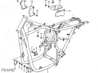 FRAME - GS450L 1983 (D) USA (E03)