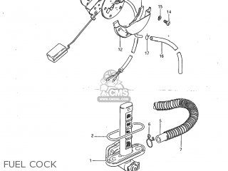 FUEL COCK - GS450L 1983 (D) USA (E03)