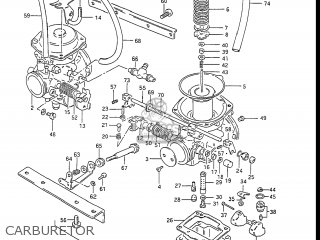 CARBURETOR - GS450L 1985 (F) USA (E03)