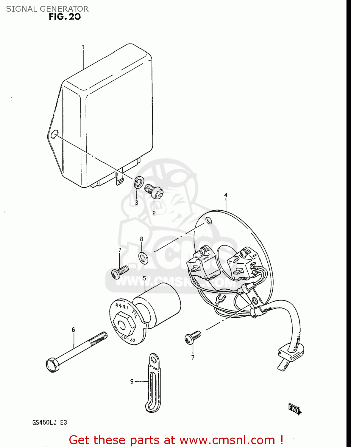 SIGNAL GENERATOR GS450L 1986 (G) USA (E03)
