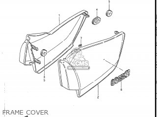 FRAME COVER - GS450L 1986 (G) USA (E03)