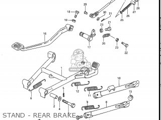 STAND - REAR BRAKE - GS450L 1987 (H) USA (E03)