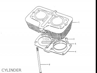 CYLINDER - GS450L 1988 (J) USA (E03)