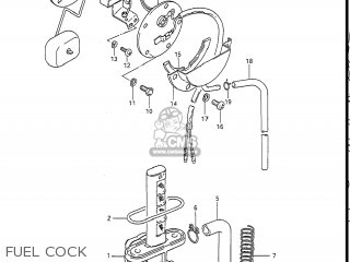 FUEL COCK - GS450L 1988 (J) USA (E03)