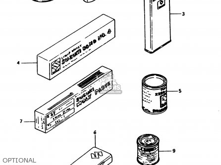 OPTIONAL - GS450S 1982 (D) GENERAL EXPORT (E01)
