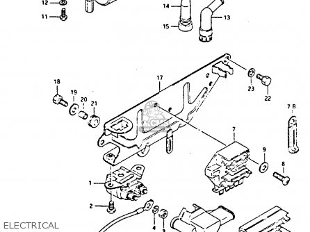 ELECTRICAL - GS450S 1984 (E) (E06 E15 E34 E39)