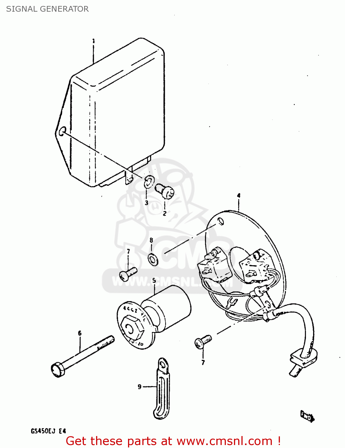 SIGNAL GENERATOR GS450S 1988 (J) (E04 E22 E34 E77)