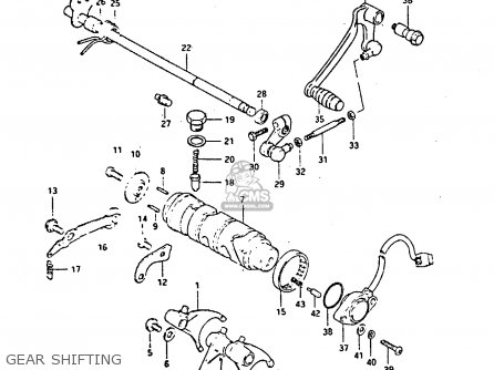 GEAR SHIFTING - GS450S 1988 (J) (E04 E22 E34 E77)