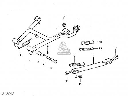 STAND - GS450S 1988 (J) (E04 E22 E34 E77)