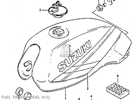 FUEL TANK (MODEL H/J) - GS450S 1988 (J) (E04 E22 E34 E77)
