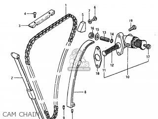 CAM CHAIN - GS450ST 1982 (Z) USA (E03)