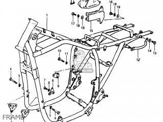 FRAME - GS450ST 1982 (Z) USA (E03)