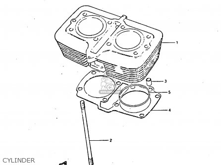 CYLINDER - GS450SU 1988 (J) GERMANY (E22)