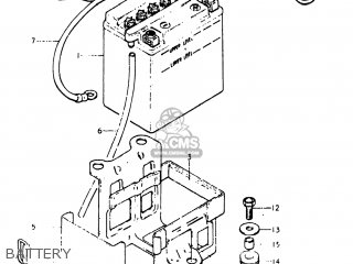 BATTERY - GS450SX 1980 (T) USA (E03)