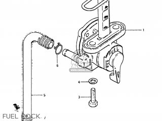 FUEL COCK - GS450SX 1981 (X) USA (E03)