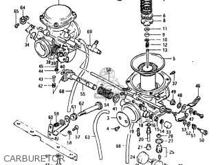 CARBURETOR - GS450SX 1982 (Z) USA (E03)