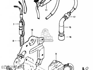 ELECTRICAL - GS450T 1981 (X) USA (E03)