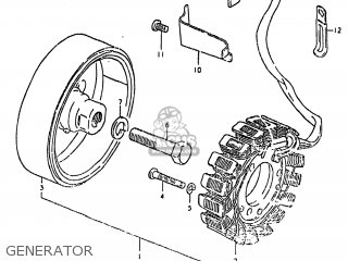 GENERATOR - GS450T 1981 (X) USA (E03)