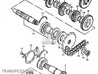 TRANSMISSION - GS450T 1981 (X) USA (E03)