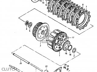CLUTCH - GS450T 1982 (Z) USA (E03)