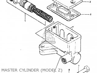 MASTER CYLINDER (MODEL Z) - GS450T 1982 (Z) USA (E03)