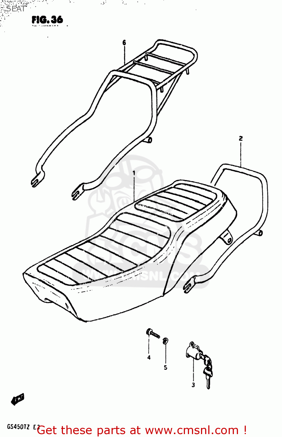 SEAT GS450TX 1981 (X) USA (E03)