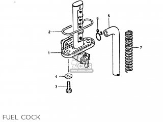 FUEL COCK - GS450TX 1982 (Z) USA (E03)