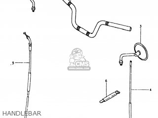HANDLEBAR - GS450TX 1982 (Z) USA (E03)