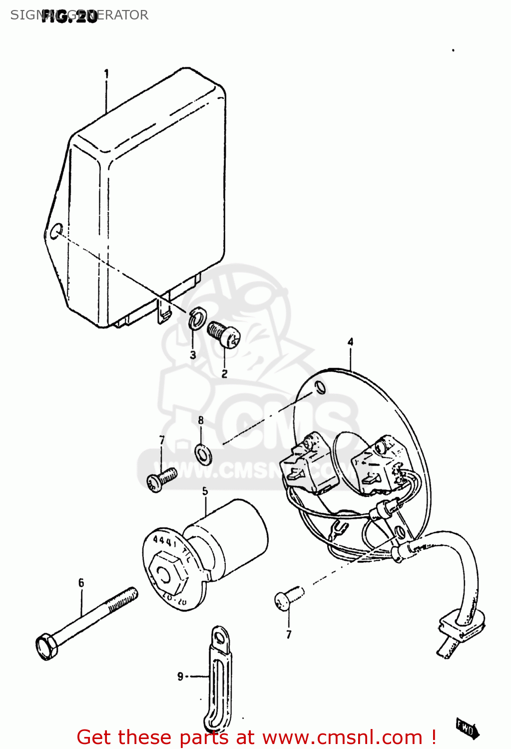 SIGNAL GENERATOR GS450TX 1983 (D) USA (E03)