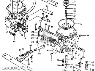 CARBURETOR - GS450TX 1983 (D) USA (E03)