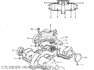 CYLINDER HEAD COVER - GS450TX 1983 (D) USA (E03)