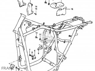 FRAME - GS450TX 1983 (D) USA (E03)