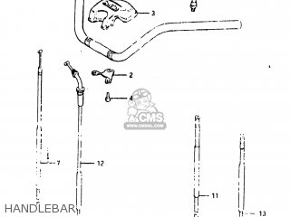 HANDLEBAR - GS450TX 1983 (D) USA (E03)